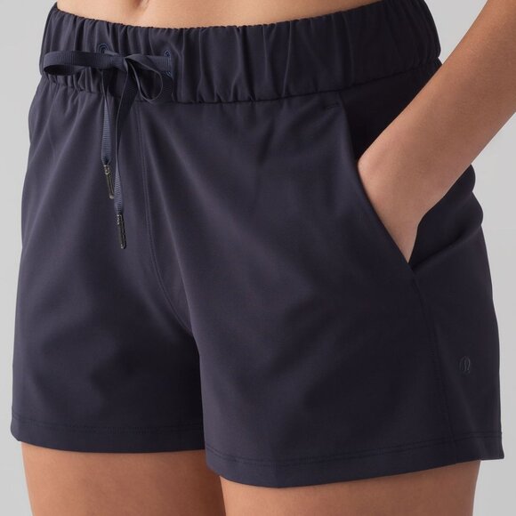 lululemon athletica Navy Athletic Shorts - Picture 5 of 9